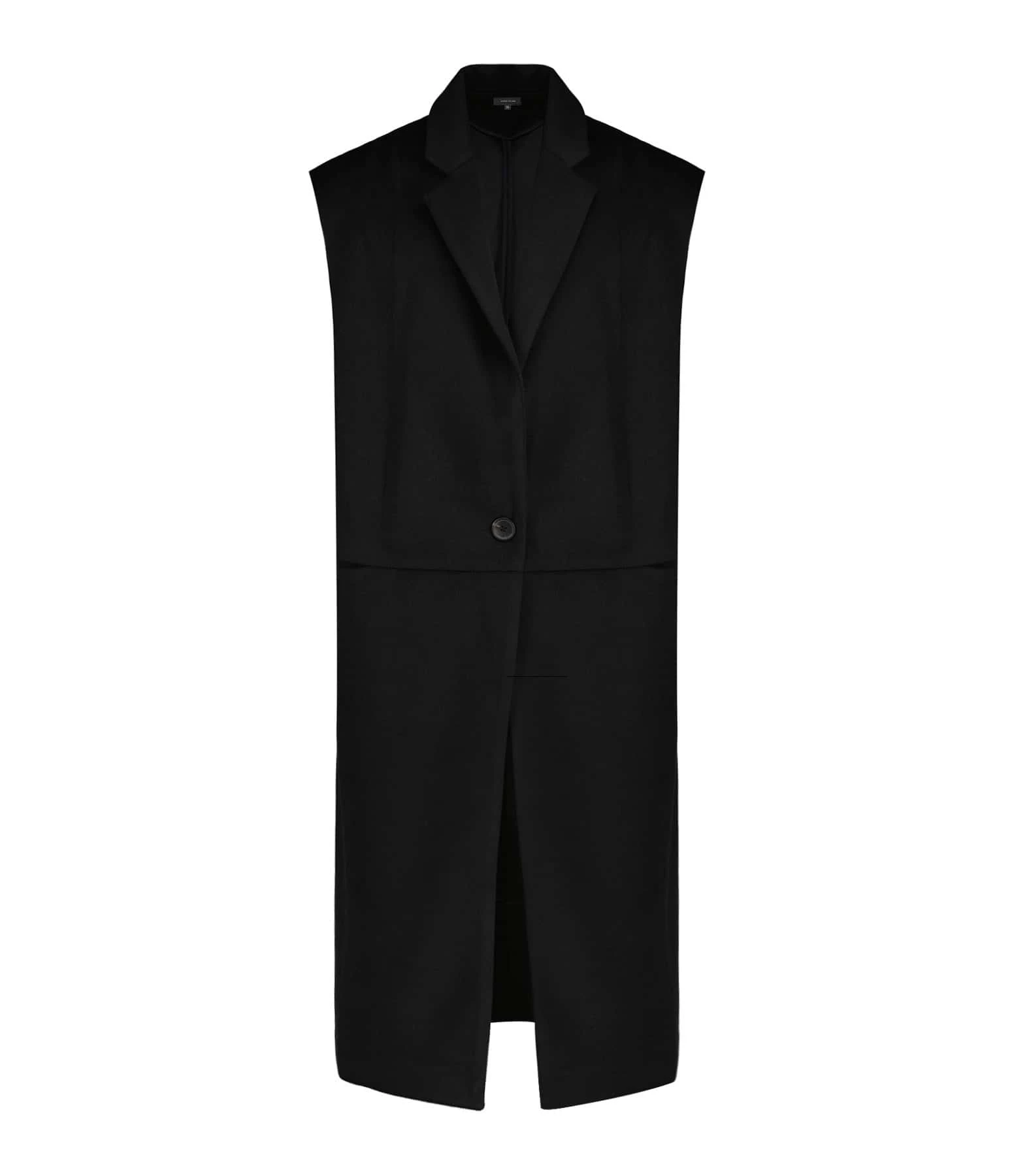 Budget ❤️ JEANNE VOULAND Manteau Sans Manches Eli Noir 🤩 1 Budget ❤️ JEANNE VOULAND Manteau Sans Manches Eli Noir 🤩