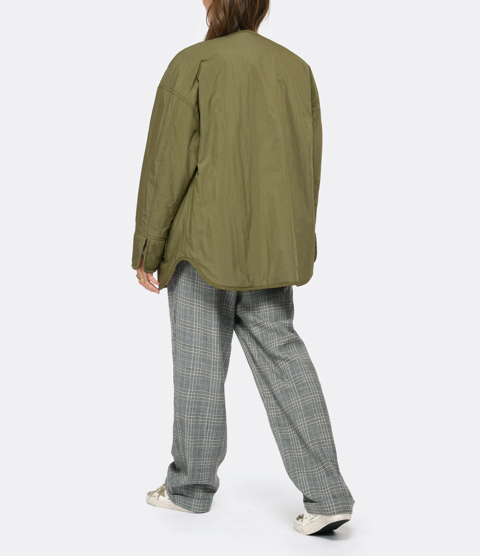 Acheter đ CLOSED Veste RĂ©versible Oversize Coton Vert â 5 Acheter đ CLOSED Veste RĂ©versible Oversize Coton Vert â â Image 5