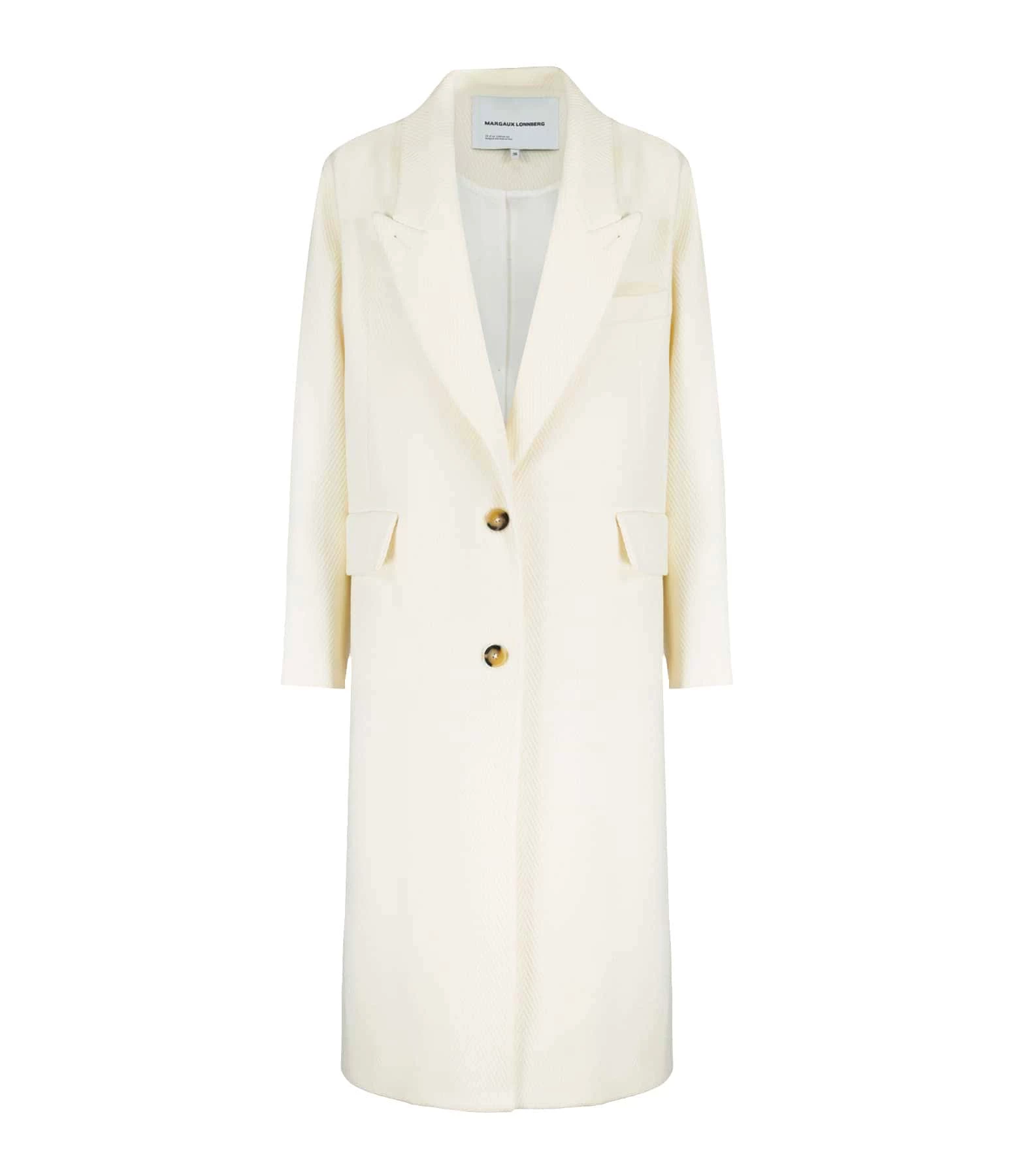 Meilleure vente 🤩 MARGAUX LONNBERG Manteau Berry Laine Écru 😀 1 Meilleure vente 🤩 MARGAUX LONNBERG Manteau Berry Laine Écru 😀