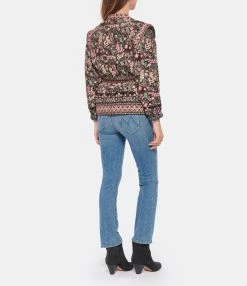 Tout neuf 💯 ANTIK BATIK Veste Helena Coton Vert Rose 👏 -BOUTIQUE MARGAUX LONNBERG unnamed file 317