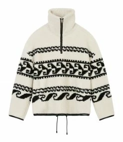 Budget 🧨 ISABEL MARANT ÉTOILE Manteau Marner Polaire Écru 🎉