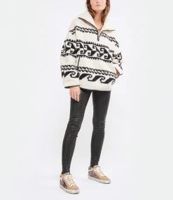 Budget 🧨 ISABEL MARANT ÉTOILE Manteau Marner Polaire Écru 🎉 -BOUTIQUE MARGAUX LONNBERG unnamed file 3176