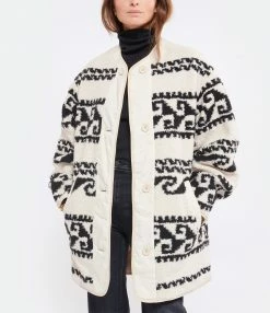 Vente flash 🎁 ISABEL MARANT ÉTOILE Manteau Himemma Écru 🤩 -BOUTIQUE MARGAUX LONNBERG unnamed file 3182