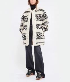 Vente flash 🎁 ISABEL MARANT ÉTOILE Manteau Himemma Écru 🤩 -BOUTIQUE MARGAUX LONNBERG unnamed file 3183