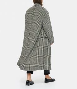 Meilleure vente ✔️ ISABEL MARANT ÉTOILE Manteau Lojima Laine Organique Noir Écru 🥰 -BOUTIQUE MARGAUX LONNBERG unnamed file 3189
