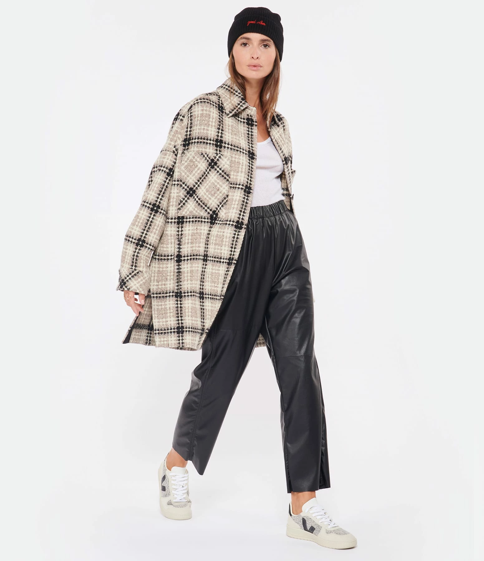 Tout neuf 😍 IRO Surchemise Ramsey Laine Beige 😉 4 Tout neuf 😍 IRO Surchemise Ramsey Laine Beige 😉 – Image 4