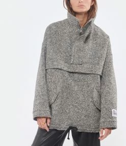 Sortie 😉 MARGAUX LONNBERG Veste Logan Laine Gris Tweed 🔔 -BOUTIQUE MARGAUX LONNBERG unnamed file 3218