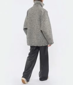 Sortie 😉 MARGAUX LONNBERG Veste Logan Laine Gris Tweed 🔔 -BOUTIQUE MARGAUX LONNBERG unnamed file 3220