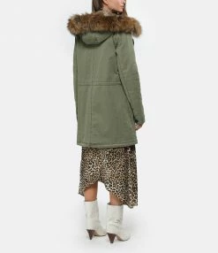Meilleur prix ⭐ BLONDE N°8 Parka Aspen 515 Blonde Kaki Fourrure ???? -BOUTIQUE MARGAUX LONNBERG unnamed file 3253