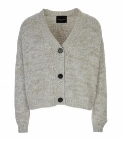 Budget 👍 ROBERTO COLLINA Gilet Cachemire Beige 🔥