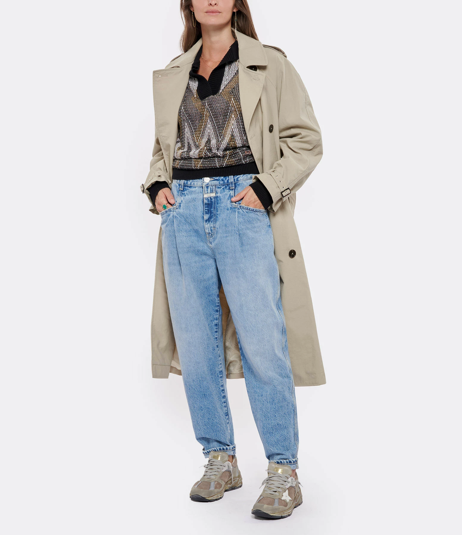 Meilleur prix ???? CLOSED Trench Beige ???? 3 Meilleur prix ???? CLOSED Trench Beige ???? – Image 3
