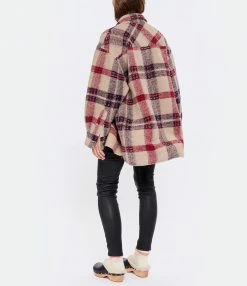 Grosses soldes ???? ISABEL MARANT ÉTOILE Manteau Harveli Laine Bordeaux Écru ???? 7 Grosses soldes ???? ISABEL MARANT ÉTOILE Manteau Harveli Laine Bordeaux Écru ???? -BOUTIQUE MARGAUX LONNBERG unnamed file 3312