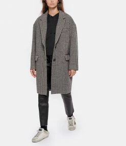Meilleure vente ???? ISABEL MARANT ÉTOILE Manteau Limiza Laine Organique Écru Noir ???? -BOUTIQUE MARGAUX LONNBERG unnamed file 3315