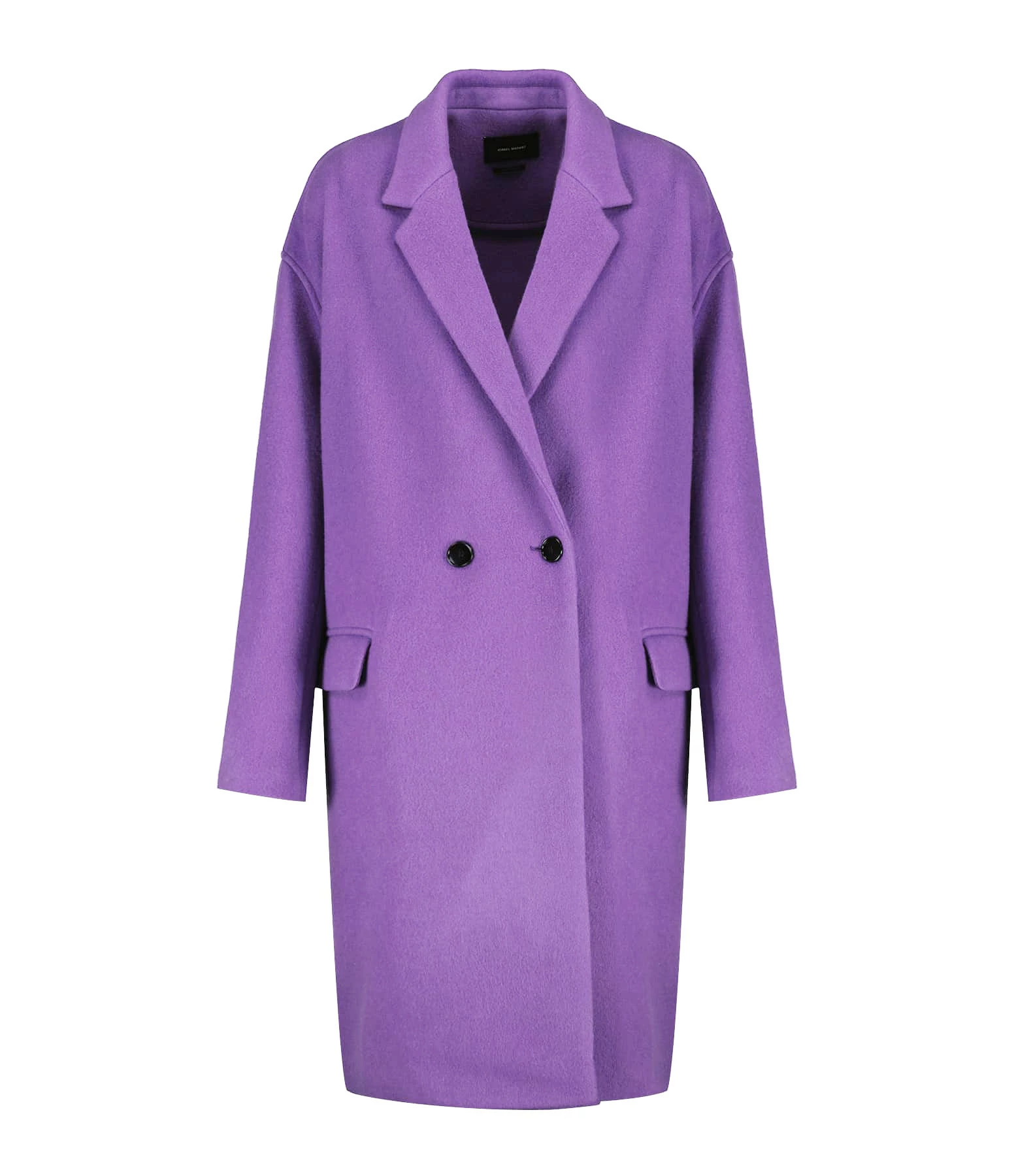 Nouveau ???? ISABEL MARANT Manteau Efegozi Laine Ultra Violet ???? 1 Nouveau ???? ISABEL MARANT Manteau Efegozi Laine Ultra Violet ????