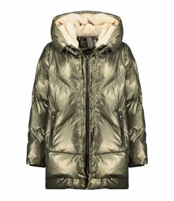 Offres ✨ BLONDE N°8 Doudoune Frost Kaki Metallic 🤩
