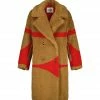 Coupon 🎁 ESSENTIEL ANTWERP Manteau Cry Recyclé Firemen Red 🤩