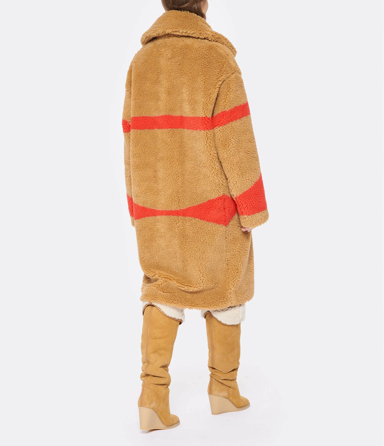 Coupon ???? ESSENTIEL ANTWERP Manteau Cry Recyclé Firemen Red ???? 4 Coupon ???? ESSENTIEL ANTWERP Manteau Cry Recyclé Firemen Red ???? – Image 4