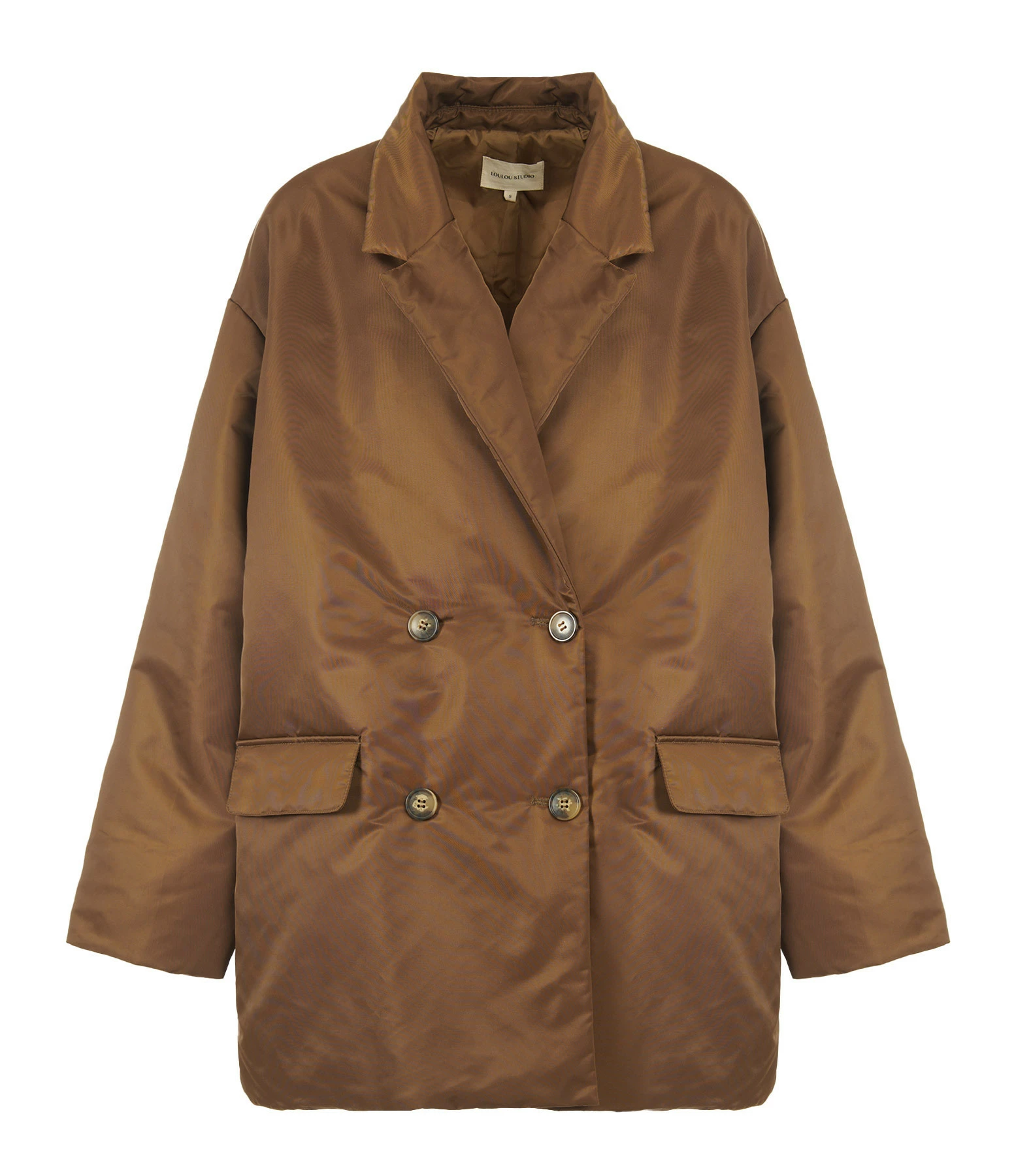 Sortie 🔔 LOULOU STUDIO Veste Matelassée Solan Chocolat ✔️ 1 Sortie 🔔 LOULOU STUDIO Veste Matelassée Solan Chocolat ✔️