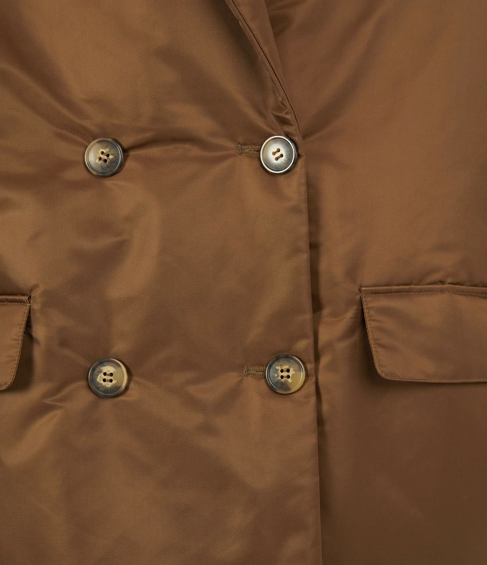 Sortie 🔔 LOULOU STUDIO Veste Matelassée Solan Chocolat ✔️ 2 Sortie 🔔 LOULOU STUDIO Veste Matelassée Solan Chocolat ✔️ – Image 2