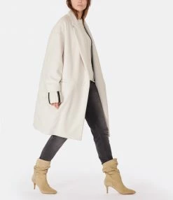 Meilleure vente ???? JEANNE VOULAND Manteau Eros Oversize Grège Clair ✨ -BOUTIQUE MARGAUX LONNBERG unnamed file 3421