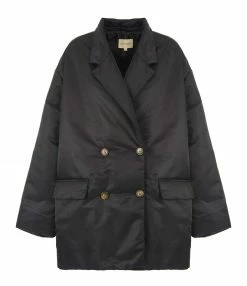 Coupon 🔔 LOULOU STUDIO Veste Matelassée Solan Noir 🧨