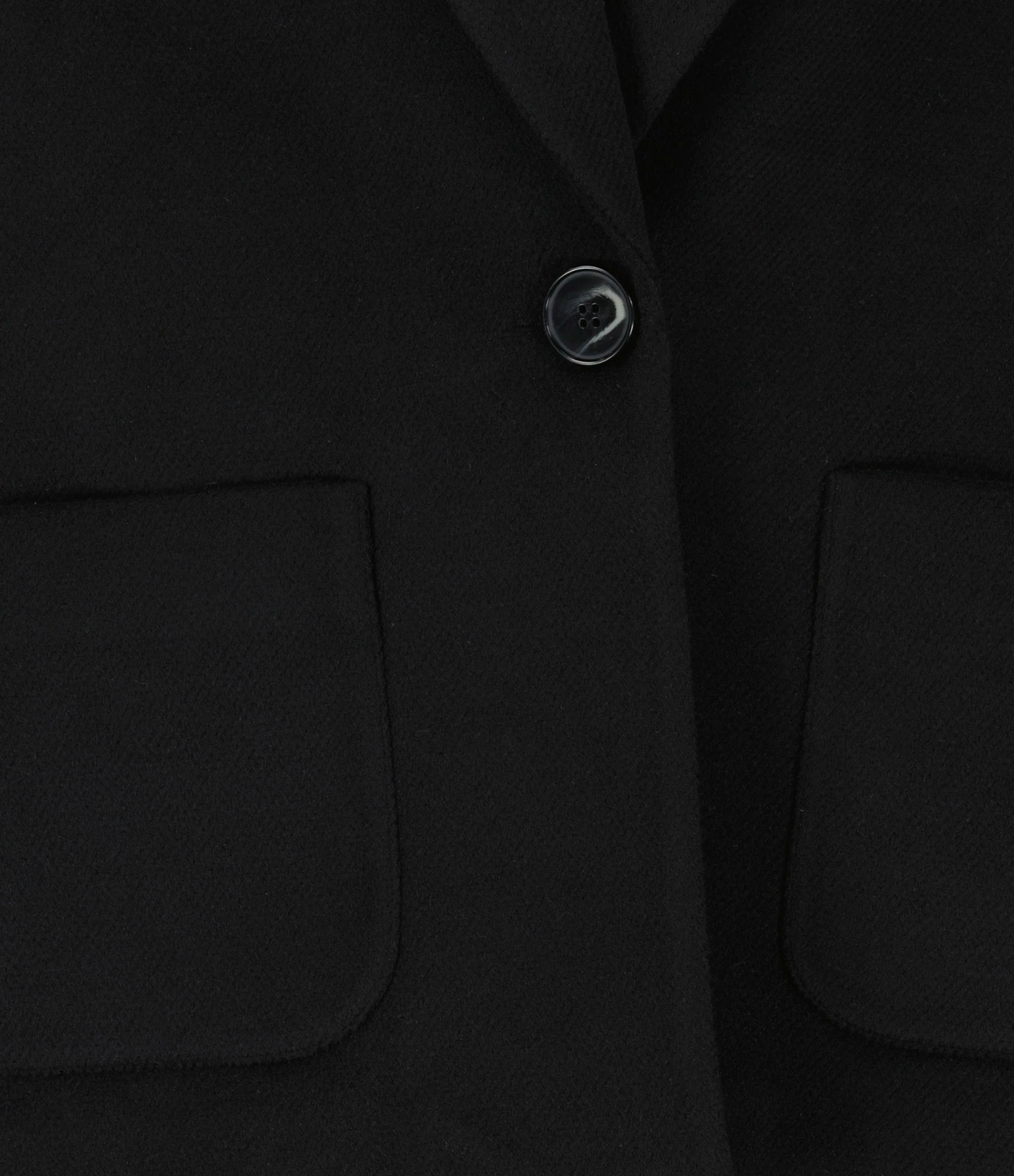 Le moins cher ???? JEANNE VOULAND Manteau Albe Noir ???? 2 Le moins cher ???? JEANNE VOULAND Manteau Albe Noir ???? – Image 2