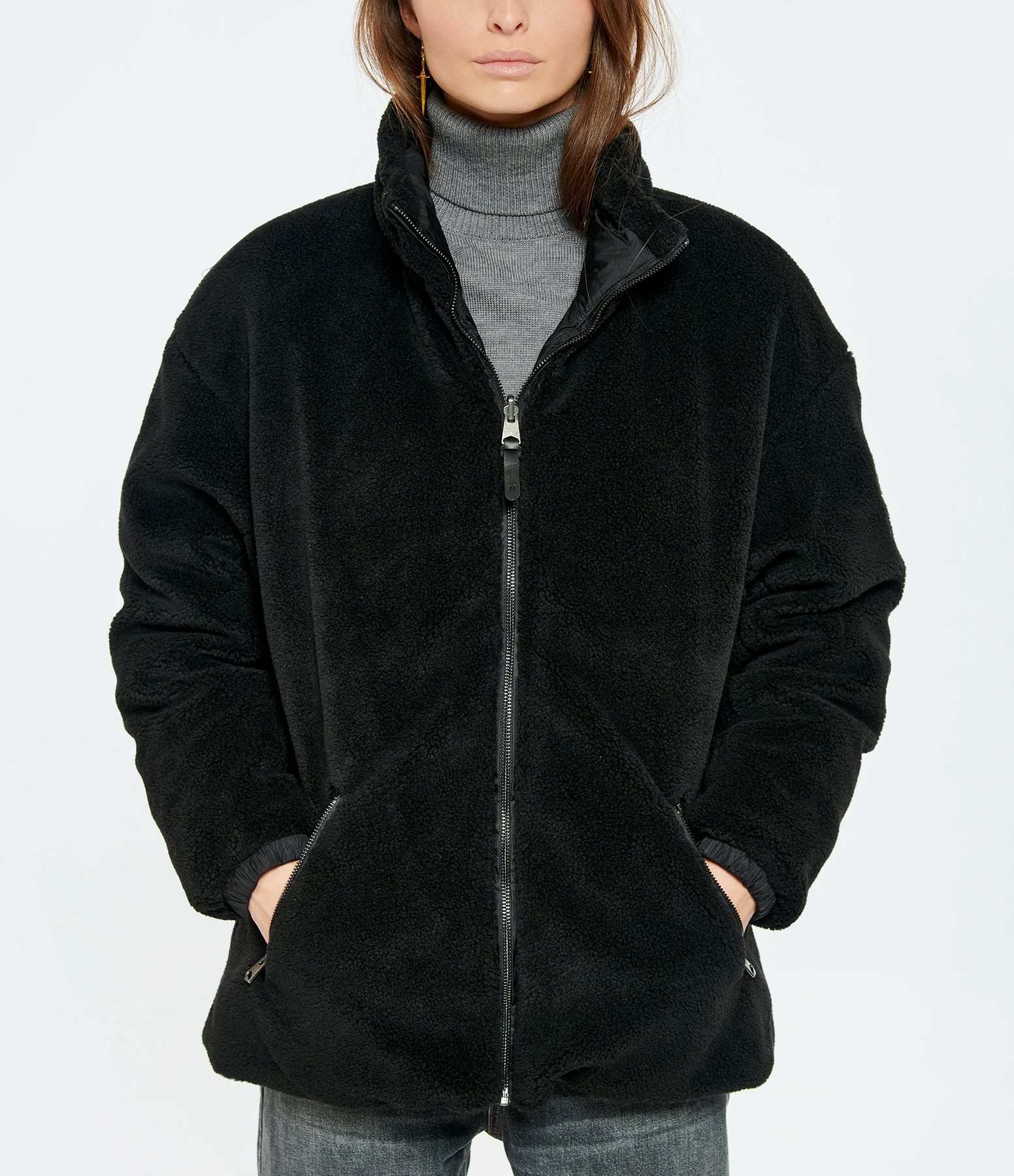 Meilleur prix ???? MACKAGE Blouson Celyn Noir ???? 5 Meilleur prix ???? MACKAGE Blouson Celyn Noir ???? – Image 5