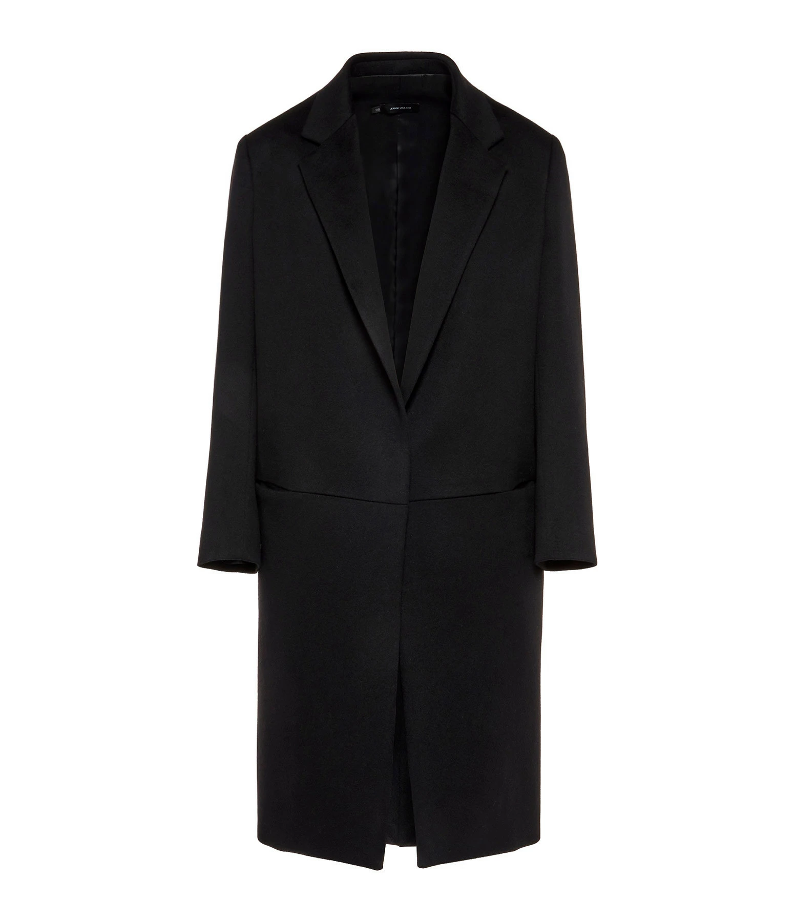 Remise 🤩 JEANNE VOULAND Manteau Eres Laine Cachemire Noir 😉 1 Remise 🤩 JEANNE VOULAND Manteau Eres Laine Cachemire Noir 😉