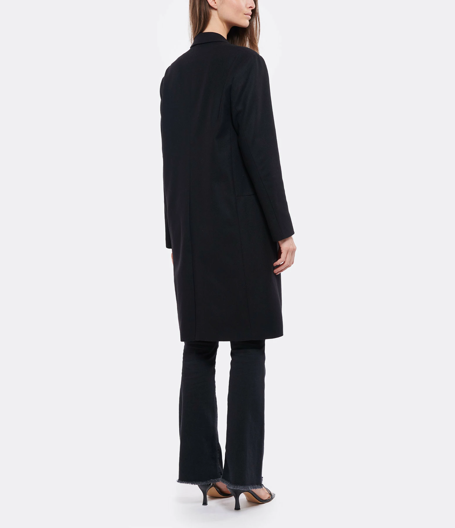 Remise 🤩 JEANNE VOULAND Manteau Eres Laine Cachemire Noir 😉 5 Remise 🤩 JEANNE VOULAND Manteau Eres Laine Cachemire Noir 😉 – Image 5