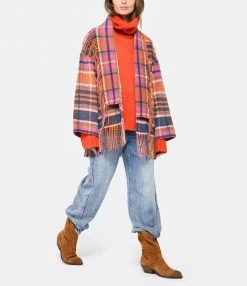 Nouveau ???? XIRENA Veste Austyn Carreaux Persimmon ???? 8 Nouveau ???? XIRENA Veste Austyn Carreaux Persimmon ???? -BOUTIQUE MARGAUX LONNBERG unnamed file 352