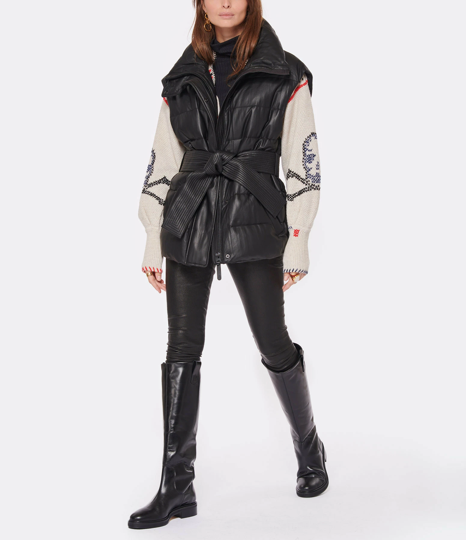 Bon marché 🛒 MACKAGE Doudoune Sans Manches Zerina DL Noir 👏 4 Bon marché 🛒 MACKAGE Doudoune Sans Manches Zerina DL Noir 👏 – Image 4