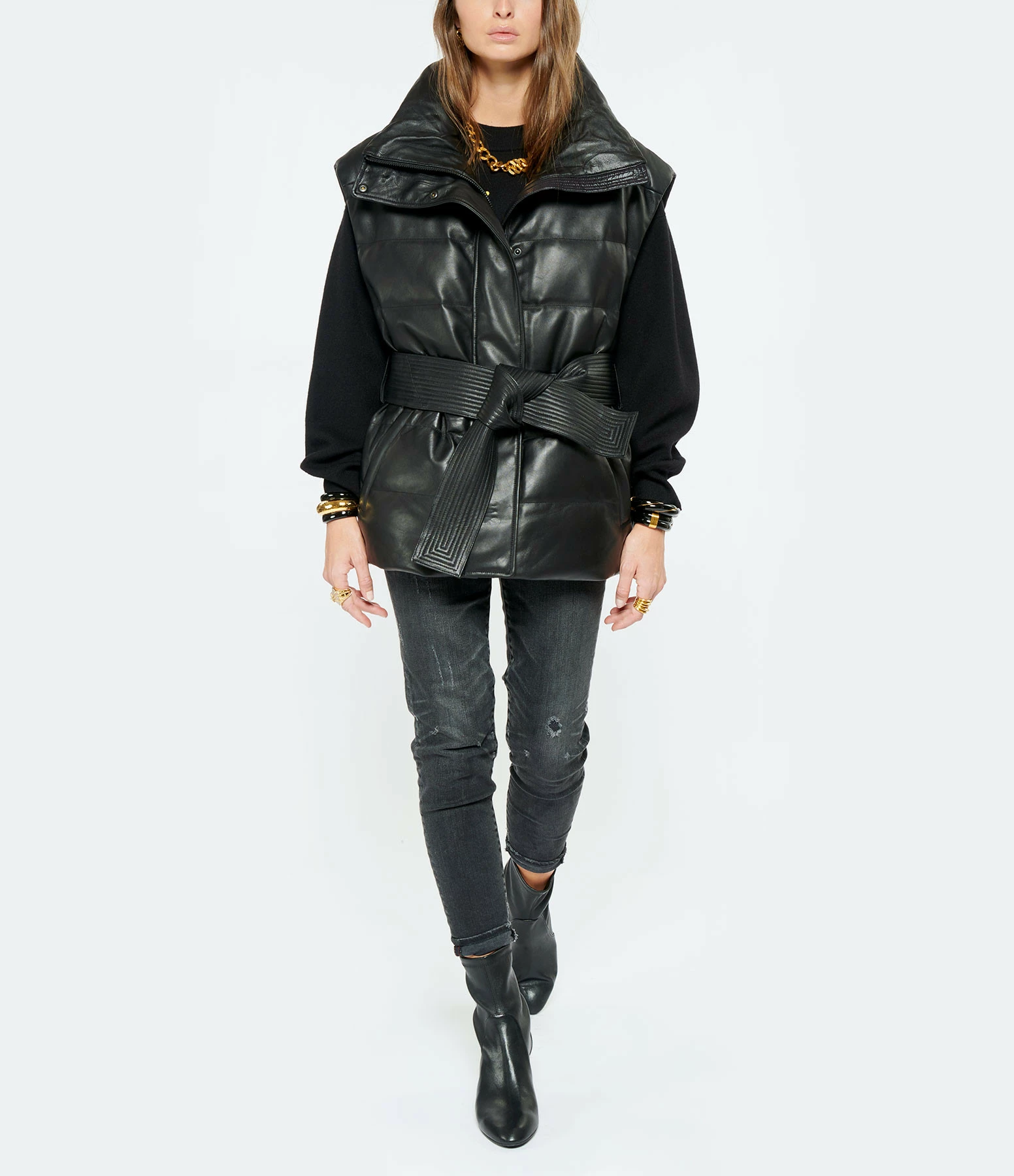 Bon marché 🛒 MACKAGE Doudoune Sans Manches Zerina DL Noir 👏 6 Bon marché 🛒 MACKAGE Doudoune Sans Manches Zerina DL Noir 👏 – Image 6