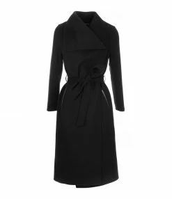 Coupon ✨ MACKAGE Manteau Mai Laine Noir 🤩