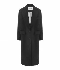 Tout neuf ✨ MARGAUX LONNBERG Manteau Berry Laine Anthracite 🔔