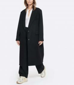 Le moins cher 👏 MARGAUX LONNBERG Manteau Berry Laine Noir ⭐ -BOUTIQUE MARGAUX LONNBERG unnamed file 3543