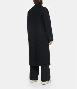 Le moins cher 👏 MARGAUX LONNBERG Manteau Berry Laine Noir ⭐ -BOUTIQUE MARGAUX LONNBERG unnamed file 3544