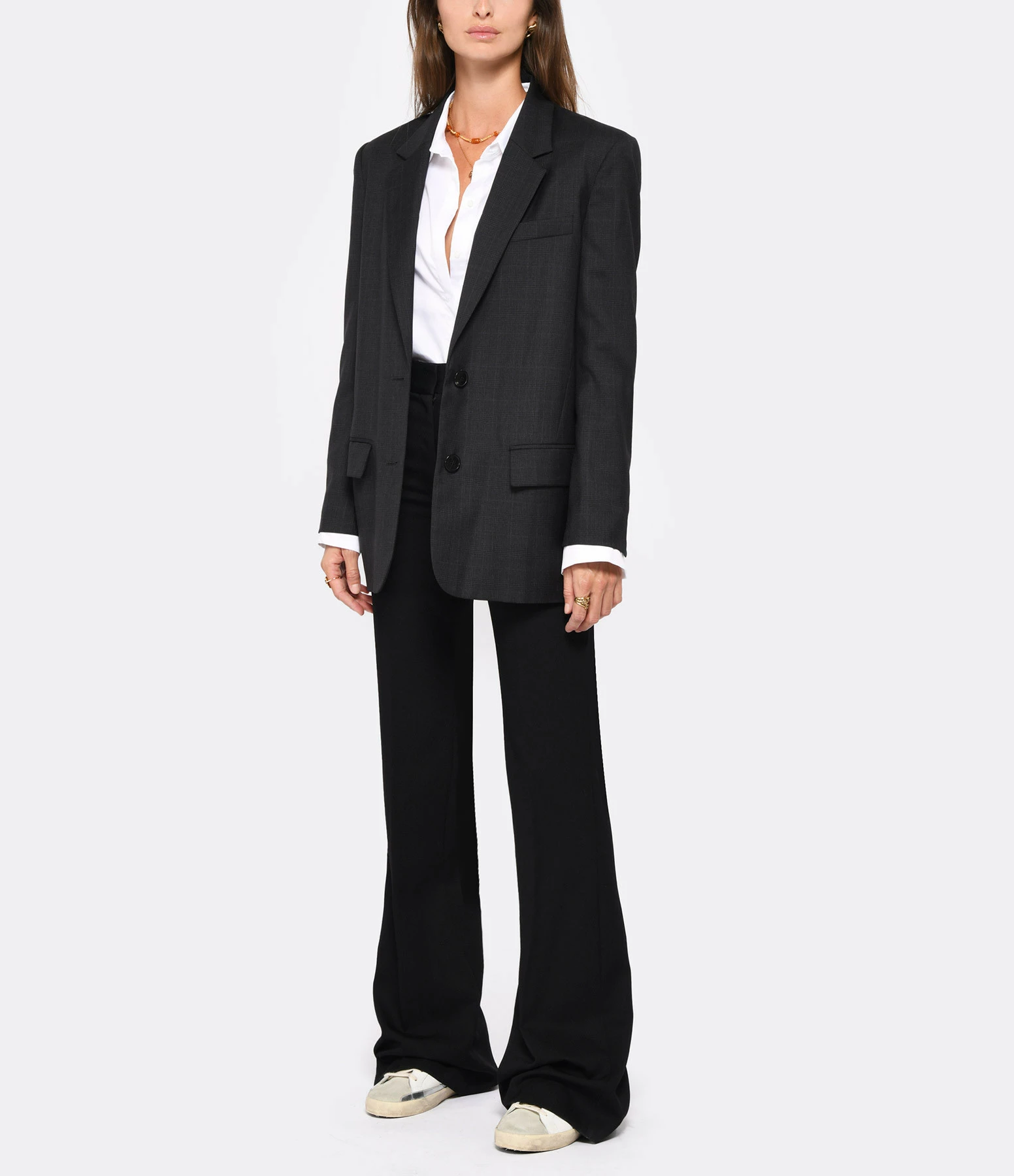 Sortie ???? ISABEL MARANT ÉTOILE Veste Blazer Onilind Laine Anthracite ???? 4 Sortie ???? ISABEL MARANT ÉTOILE Veste Blazer Onilind Laine Anthracite ???? – Image 4