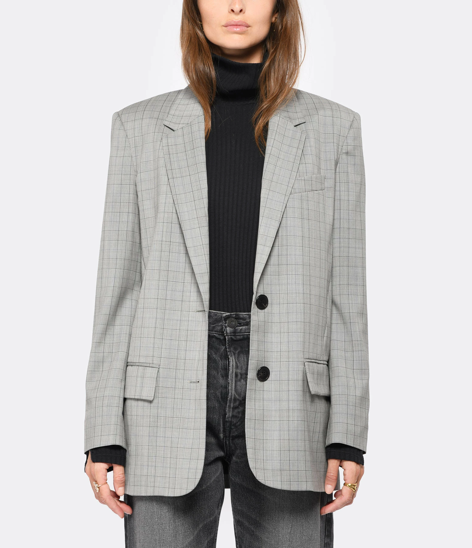 Les meilleures critiques de ❤️ ISABEL MARANT ÉTOILE Veste Blazer Onilind Laine Gris ⌛ 3 Les meilleures critiques de ❤️ ISABEL MARANT ÉTOILE Veste Blazer Onilind Laine Gris ⌛ – Image 3