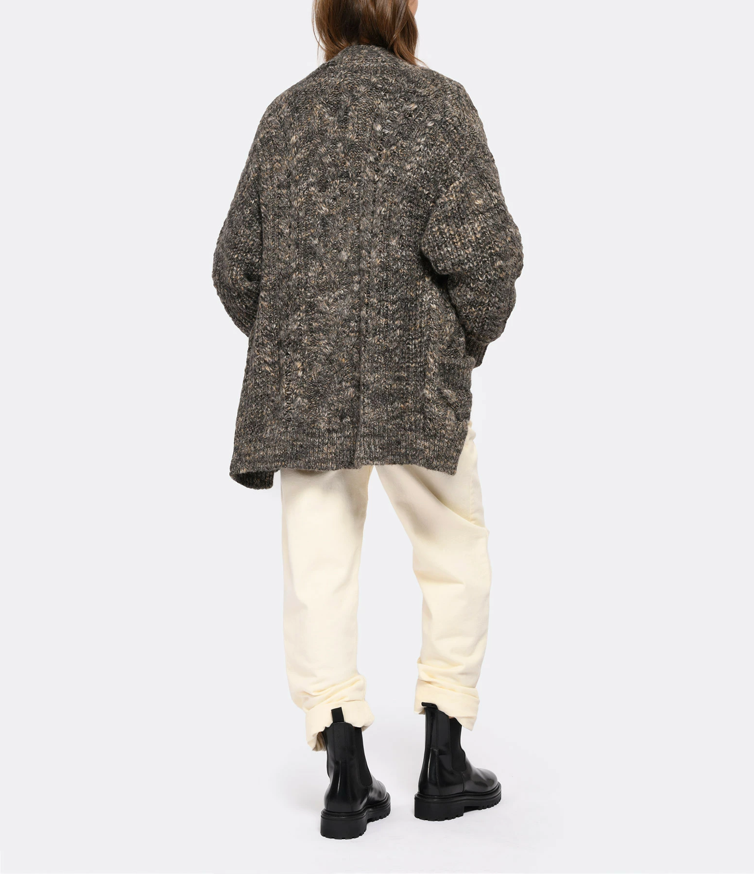 Offres ???? ISABEL MARANT ÉTOILE Cardigan Roswelly Marron ⭐ 5 Offres ???? ISABEL MARANT ÉTOILE Cardigan Roswelly Marron ⭐ – Image 5