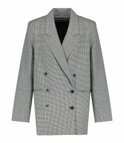 Acheter 💯 ROSEANNA Veste Blazer Kiss Laine Vierge Multi Noir 🌟