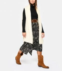 Grosses soldes 👏 CT PLAGE Gilet Étole Raccon Blanc 🛒 -BOUTIQUE MARGAUX LONNBERG unnamed file 416