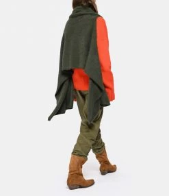 Nouveau ???? CT PLAGE Gilet Étole Raccon Kaki ✔️ -BOUTIQUE MARGAUX LONNBERG unnamed file 422