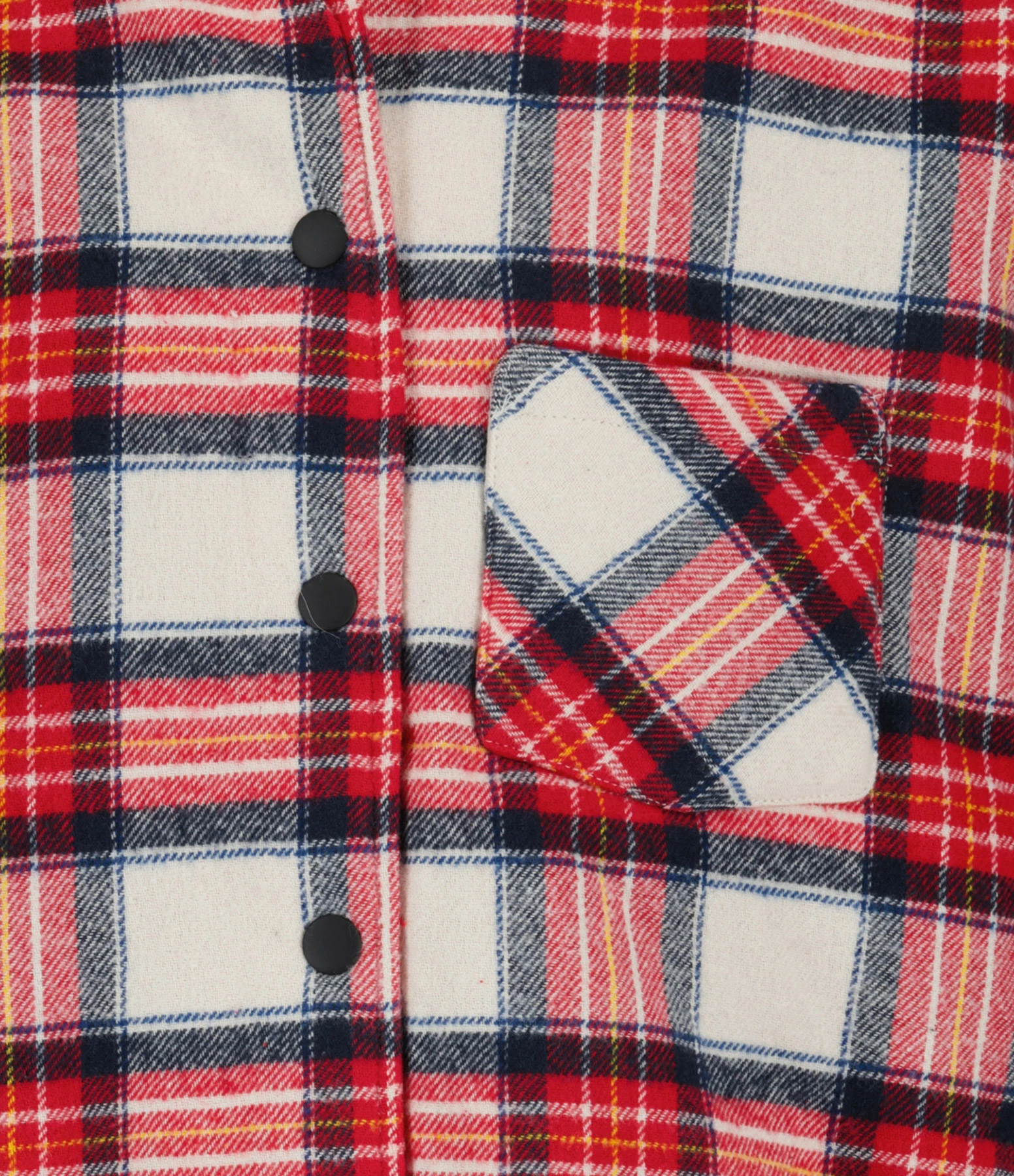 Remise ???? CHARLIE JOE Veste Mike Coton Tartan Rouge ???? 2 Remise ???? CHARLIE JOE Veste Mike Coton Tartan Rouge ???? – Image 2