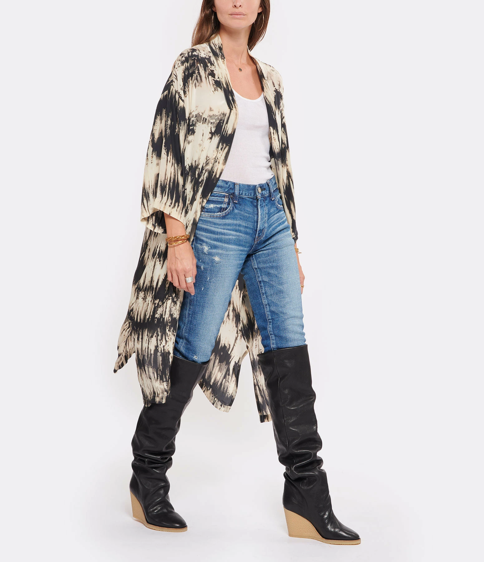 Remise 😉 NOUS Kimono Cléo Ivoire 🌟 3 Remise 😉 NOUS Kimono Cléo Ivoire 🌟 – Image 3