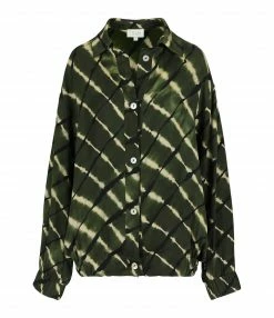 Remise 😀 NOUS Chemise Bomber Claire Vert 🎁