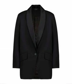 Budget 🛒 JEANNE VOULAND Veste Blazer Dixon Noir 🌟