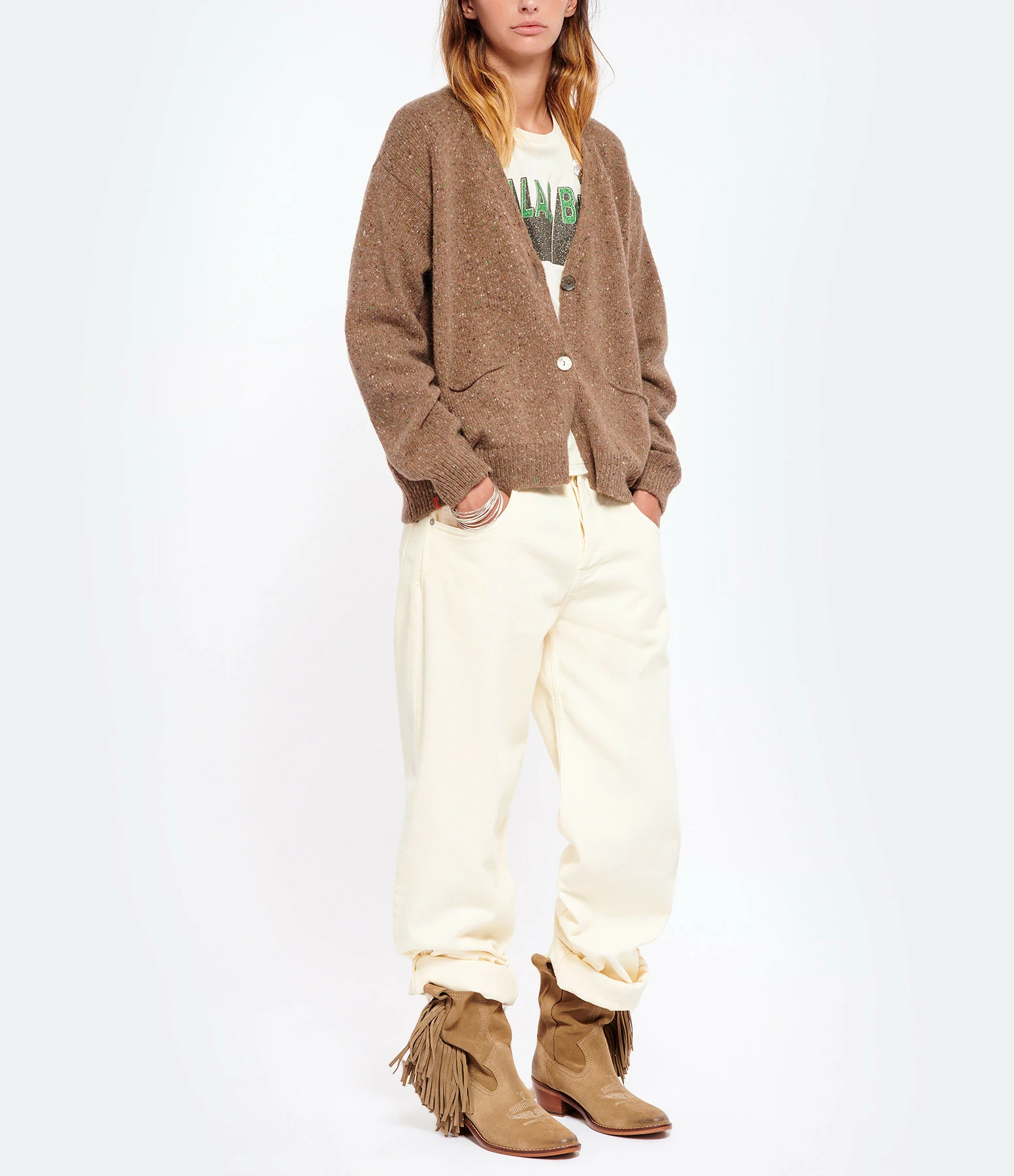 Acheter 😉 MAEVY MOUVEMENT LIBRE Gilet Mila Alpaga Laine Marron 🛒 4 Acheter 😉 MAEVY MOUVEMENT LIBRE Gilet Mila Alpaga Laine Marron 🛒 – Image 4