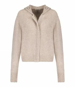 Vente flash 😍 MAJESTIC FILATURES Veste Laine Cachemire Ficelle ⭐