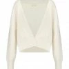Le moins cher ❤️ MES DEMOISELLES Cardigan Laine Maille Cari Blanc 🎁