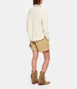 Le moins cher ❤️ MES DEMOISELLES Cardigan Laine Maille Cari Blanc 🎁 -BOUTIQUE MARGAUX LONNBERG unnamed file 520